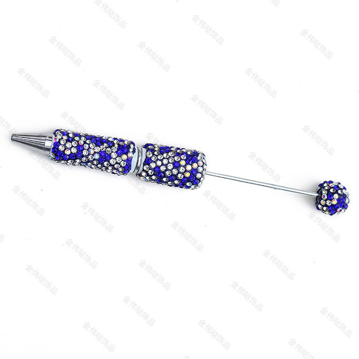 Wholesale Diamond Plastic Bead Pen JDC-PN-JinWD001