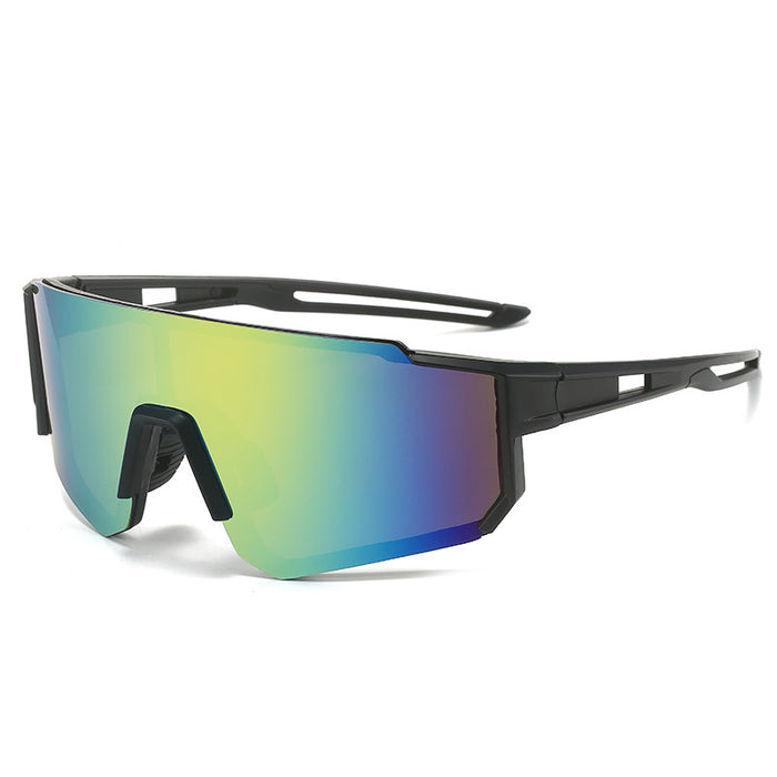 Wholesale New Outdoor Cycling Sunglasses, Integrated Bicycle Windshield Sunglasses, Sports Sunglasses