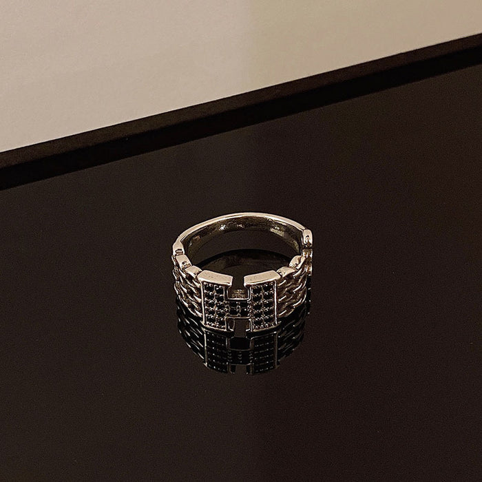 Wholesale Vintage new vintage ring with adjustable ring design, niche design