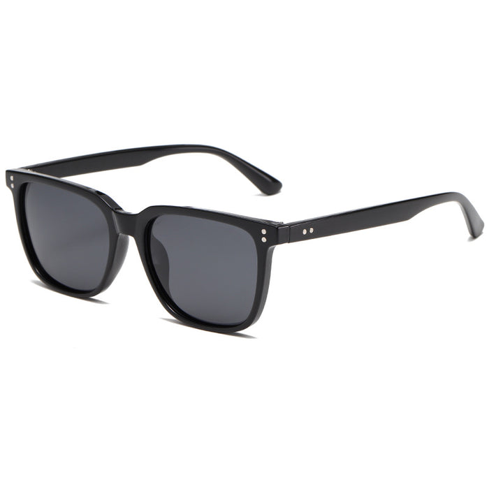 Wholesale Polarized s Square Sunglasses with Rivet Accents