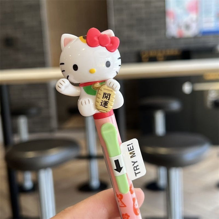 Wholesale The lucky cat presses the ballpoint pen