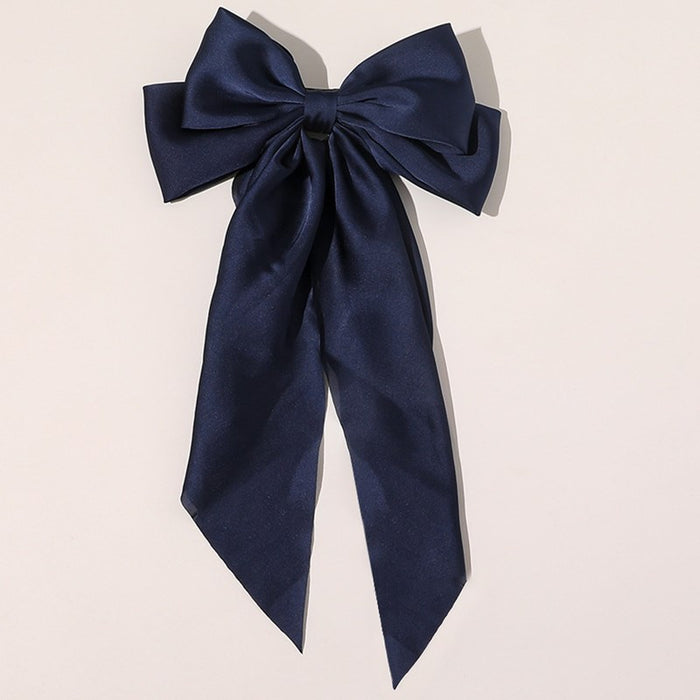 Wholesale Red Ribbon Bow Hair Clip JDC-HC-Linx003