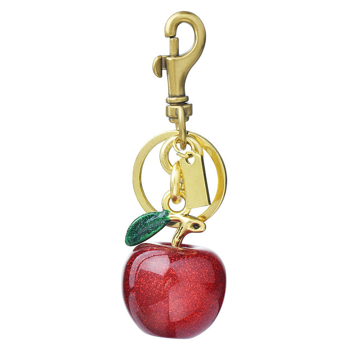 Wholesale fruit key buckle bag fashion apple pendant key ring personality accessories