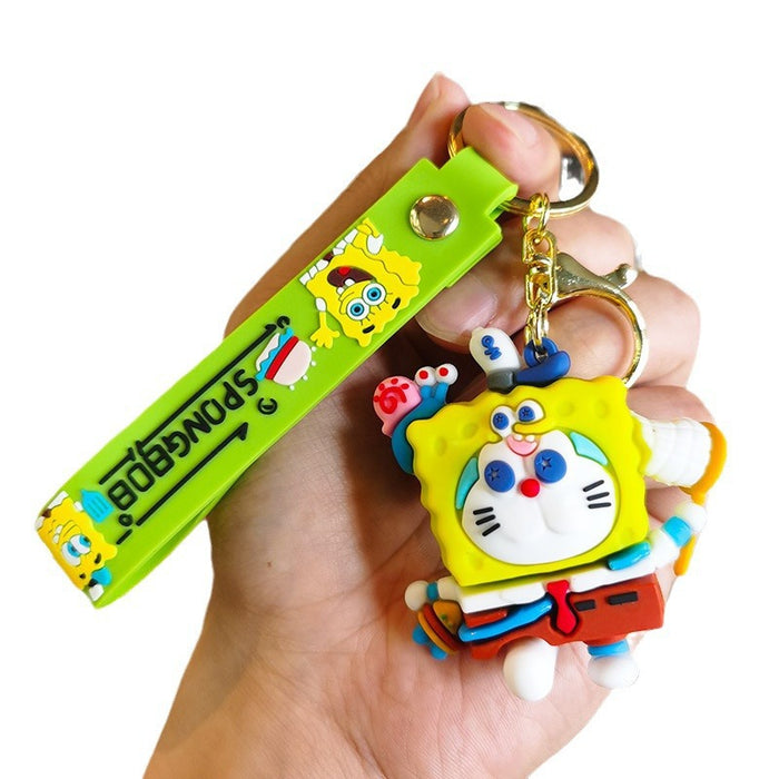 Wholesale Cartoon Doll Silicone Keychain JDC-KC-Tingm234