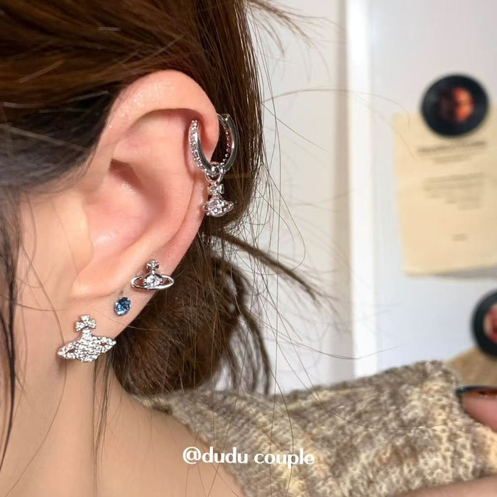 Wholesale Ear bone nail titanium steel earring ear buckle