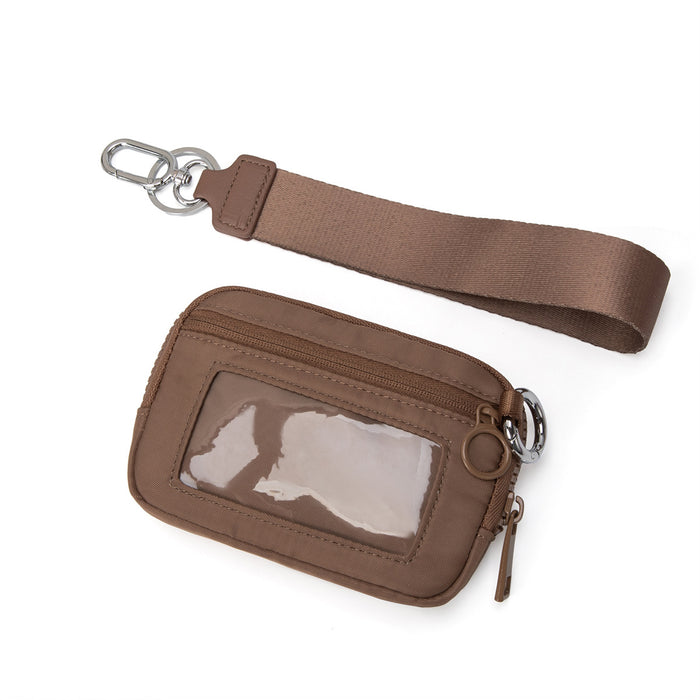 Wholesale Waist Bag Polyester Waterproof Chest Bag Card Bag Wrist Bag Portable Bank Card Change Cosmetics Bag