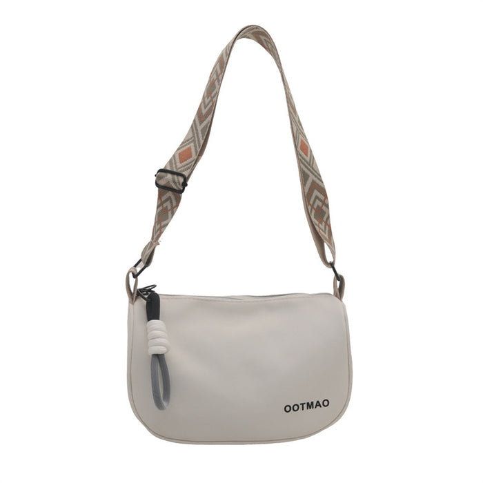 Wholesale Trendy Nylon Pillow Bag Khaki Street Style Shoulder Crossbody Bag Fashion Accessory