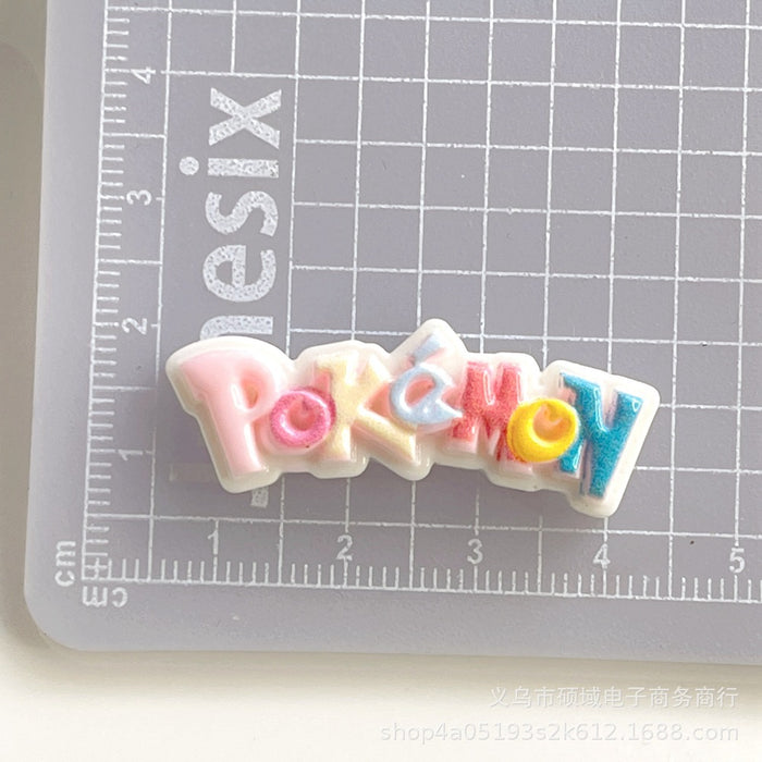 Wholesale Cartoon Bright Face Resin Patch Cream Glue Phone Case Hairpin Accessories