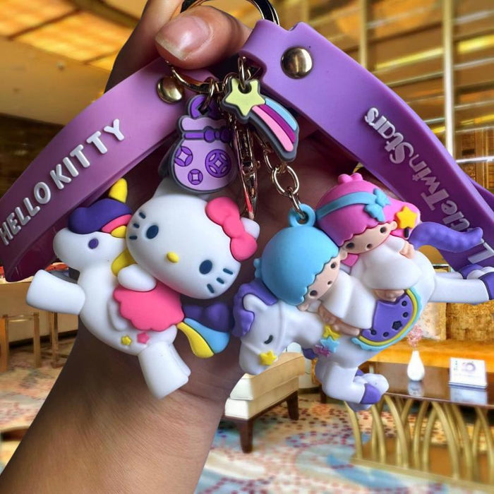 Wholesale Cartoon Doll Silicone Keychain JDC-KC-MingT272