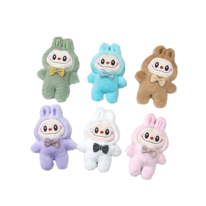 Wholesale Cartoon Cute Cloth Pendant Rabbit Plush Brooch Doll Doll Small Gift Clothing Accessories