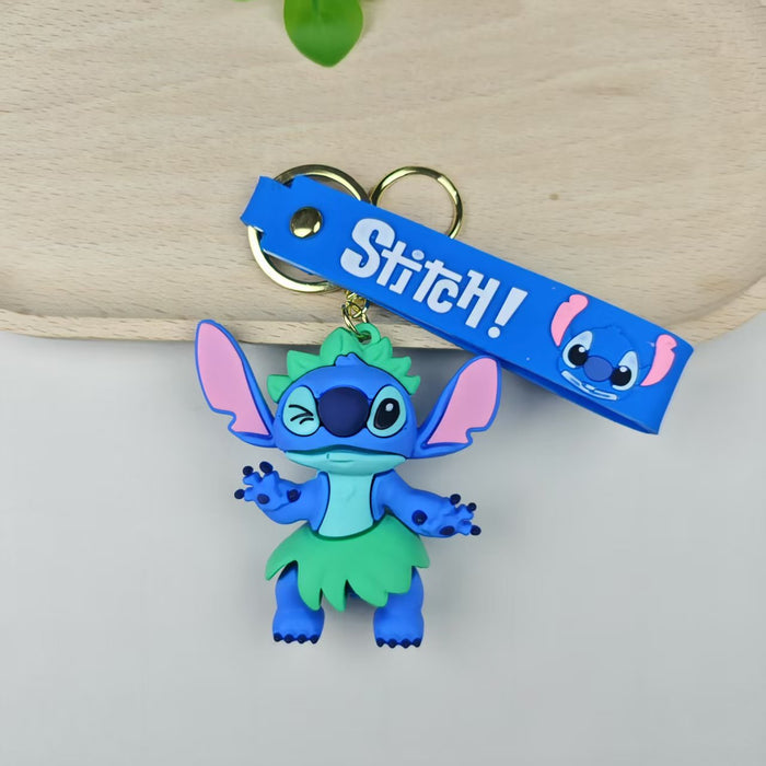 Wholesale Creative cartoon doll keychain cute PVC keychain backpack pendant