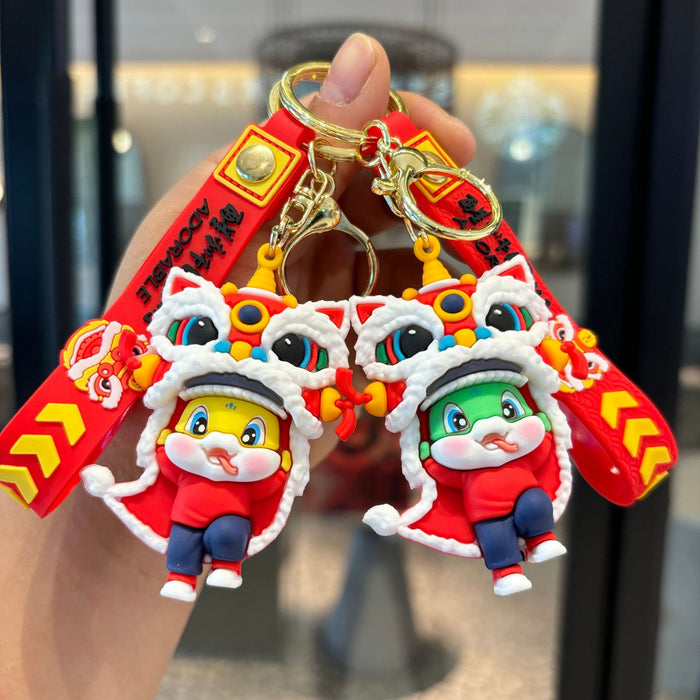 Wholesale snake keychain doll pendant small gift