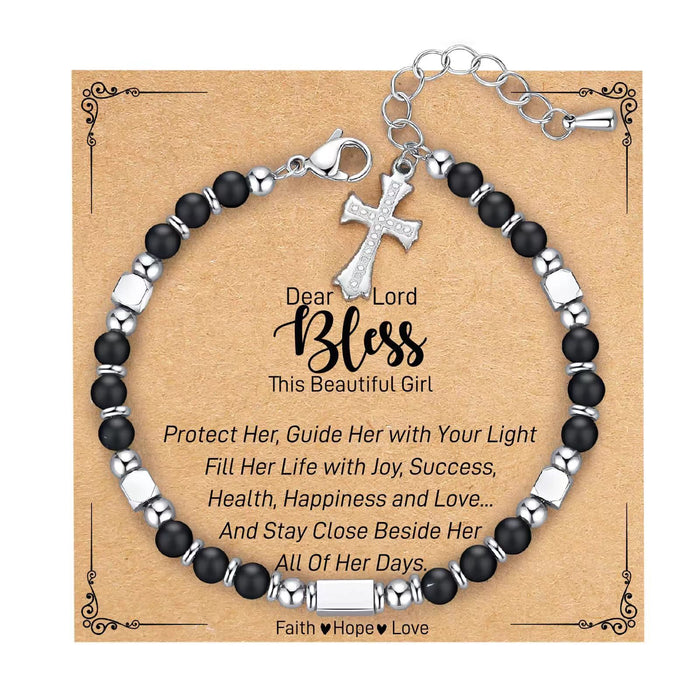 Wholesale Bohemian Style Couple Natural Stone Beaded Bracelet
