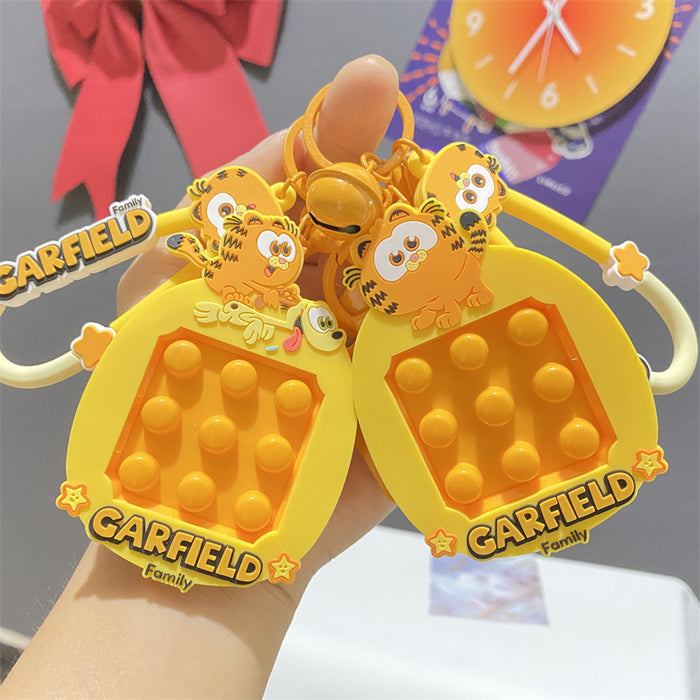 Wholesale PVC Cute Cartoon Squeeze Decompression Keychain JDC-KC-WuYi261