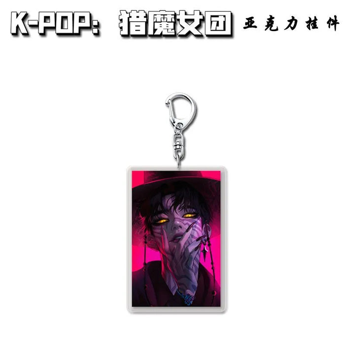 Wholesale Kpop Acrylic Keychain Anime Peripheral Pendant