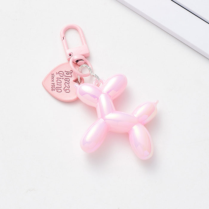 Wholesale Jelly Balloon Dog Pendant Acrylic Keychain Blind Bag Bag Stereo Doll Pendant
