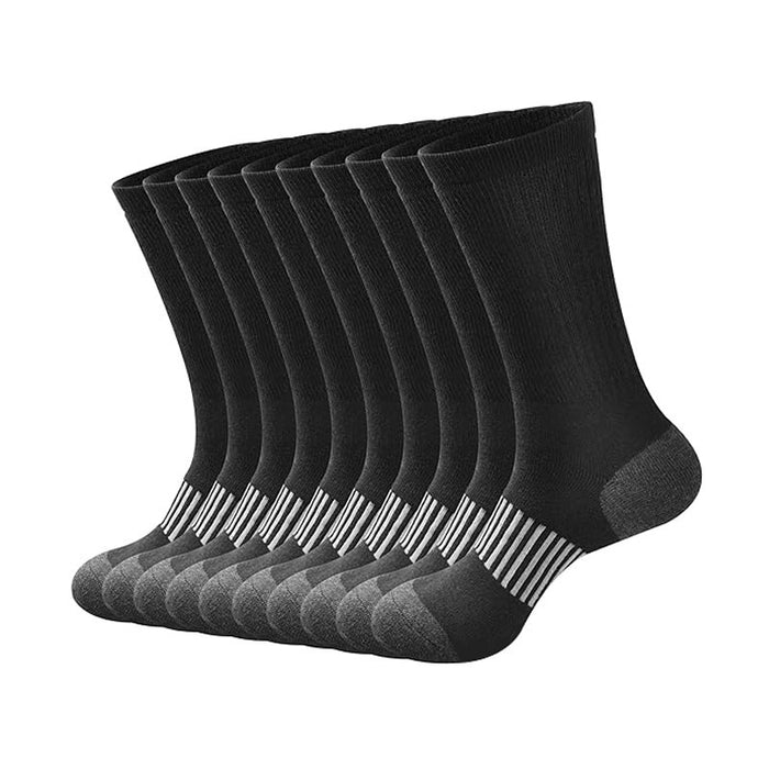Wholesale cotton socks basketball sports tube socks spring and summer men' s black and white long tube socks