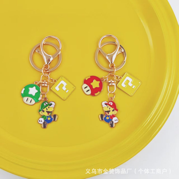 Wholesale Keychain metal pendant jewelry bag student pendant surrounding small gifts