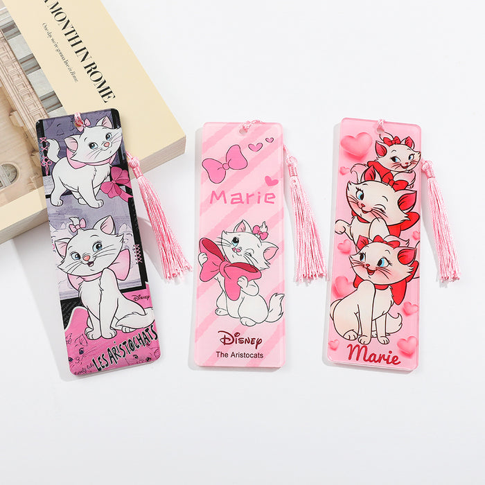 Wholesale Cute Cat Cartoon Acrylic Bookmark