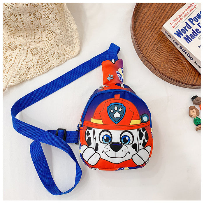 Wholesale Children's Chest Bag Cartoon Paw Patrol Mini Coin Purse Cute Accessory for Boys and Girls, Single Shoulder Crossbody Bag