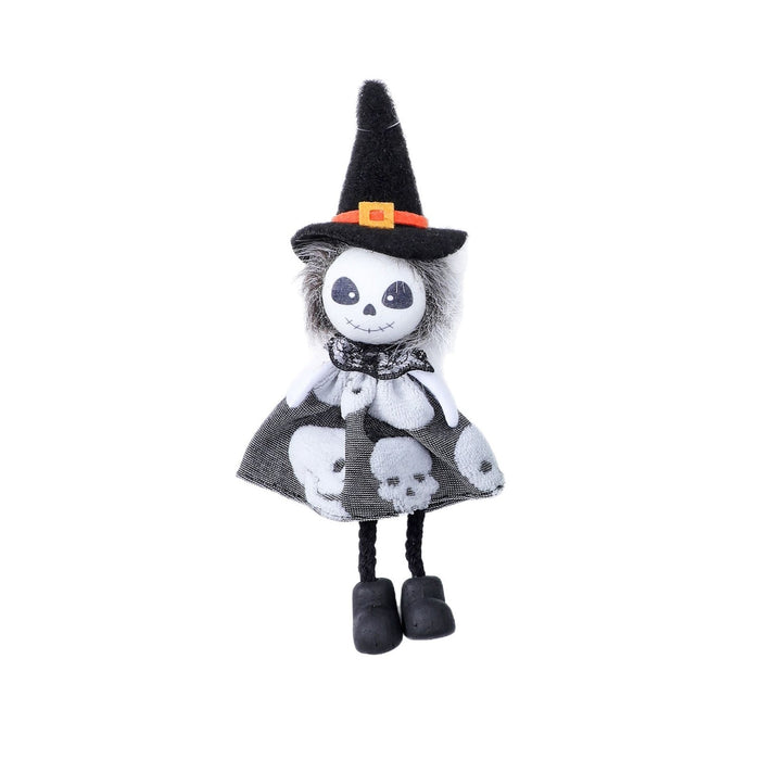 Wholesale  Decorations Ghost Festival Pumpkin Ghost Witch Doll Party Doll Pendant Pendant