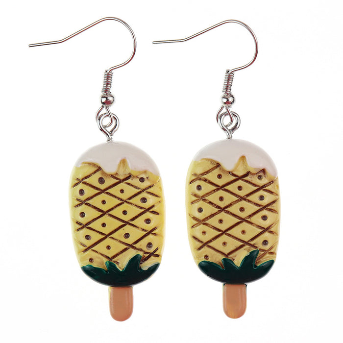 Wholesale Summer Ice Cream Popsicle Earrings JDC-ES-NiQing065