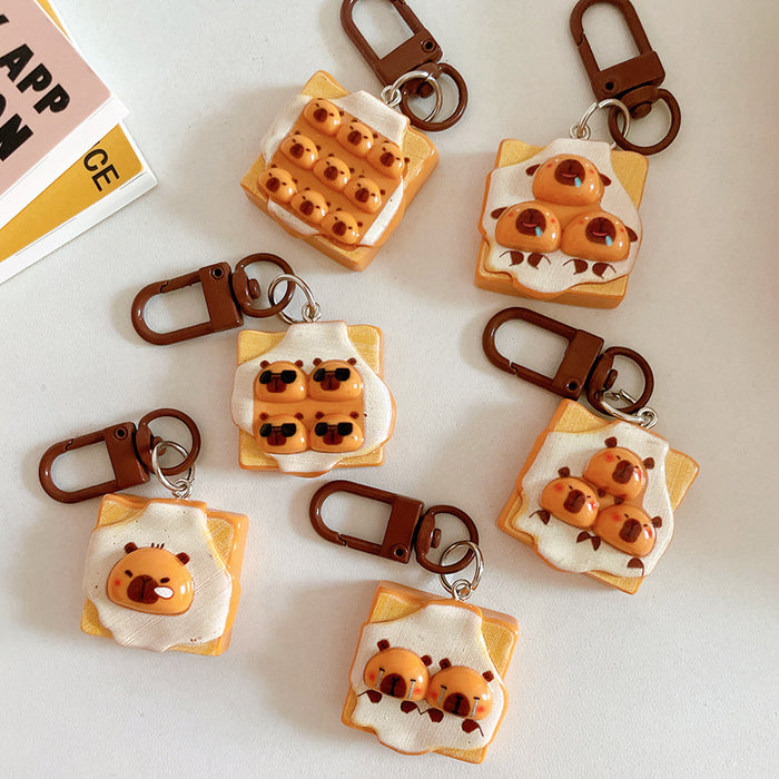 Wholesale Personalized and creative keychain pendant cartoon student backpack hanging accessory with accessories