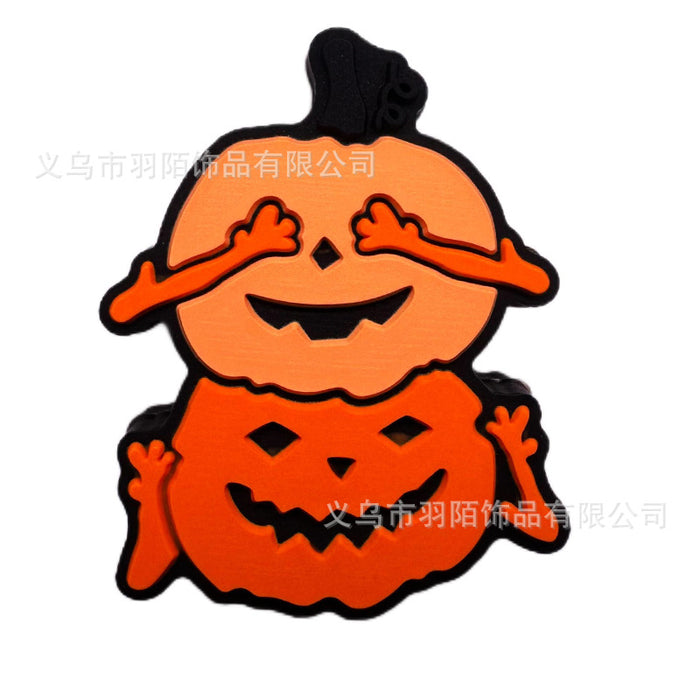 Wholesale 20PCS Halloween Cartoon Silicone Beads JDC-BDS-YuMo013