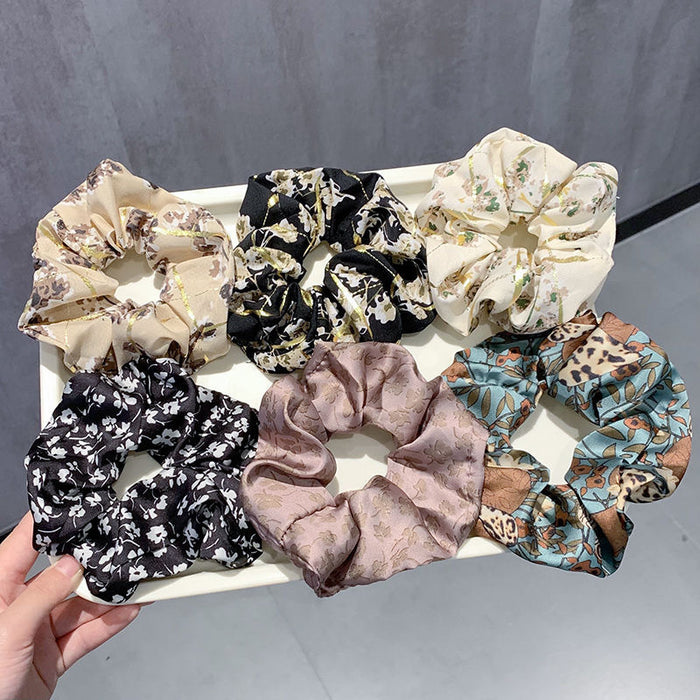 Wholesale Floral headband with high-end feel, printed headband with versatile temperament, headband and headwear