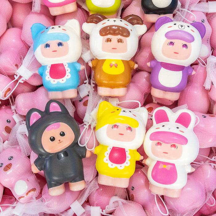 Wholesale Decompression Internet celebrity hot-selling decompression children' s toy slow rebound pinch