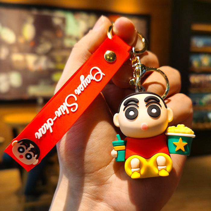 Wholesale Cartoon Doll Silicone Keychain JDC-KC-Tingm274