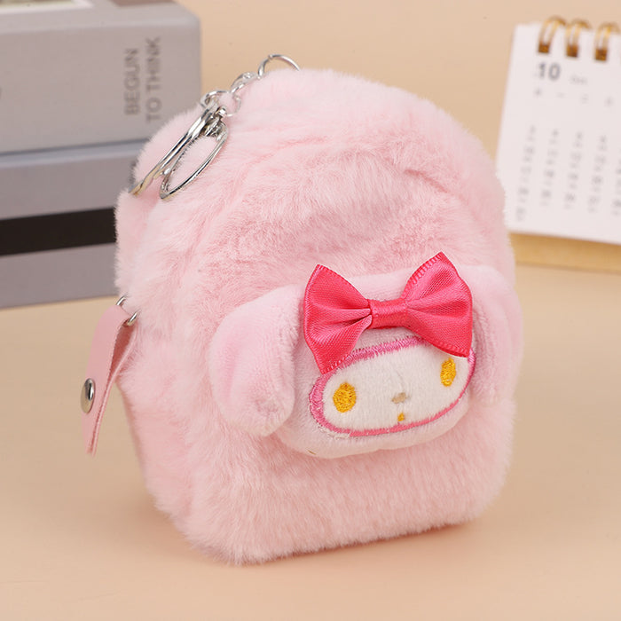 Wholesale Plush small change purse mini cartoon cute wallet