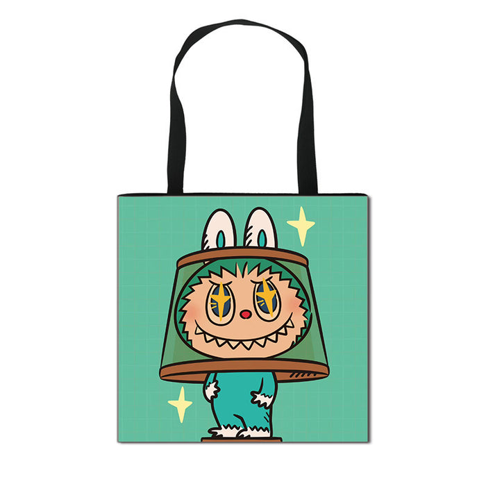 Wholesale Shopping Bag Cute Storage Bag Polyester Satchel Large Capacity  Bag