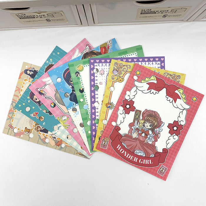 Wholesale M5 Card Book Colorful Loose-Leaf Blank Replacement book