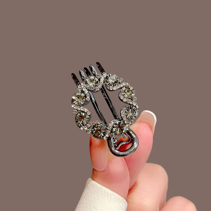 Wholesale Round Hollow Hairpin Bangs Clip Headwear Hairpin Broken Hair Clip