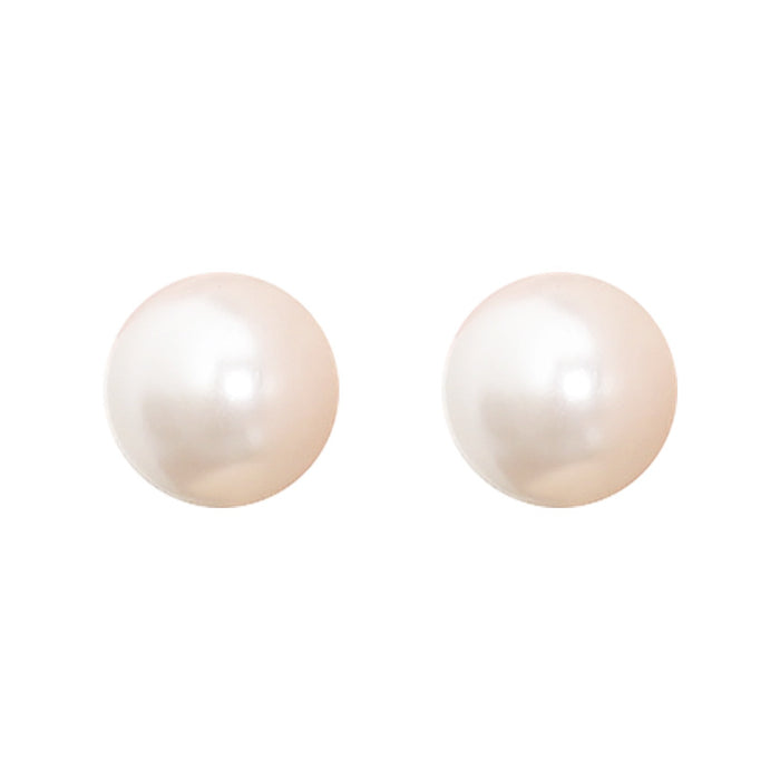 Wholesale Silver Needle Pearl Silver Ear Nail Strong Light Retro Earrings