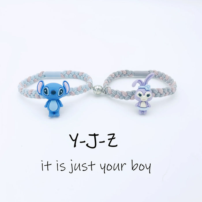 Wholesale bracelet female couple cartoon girlfriends small