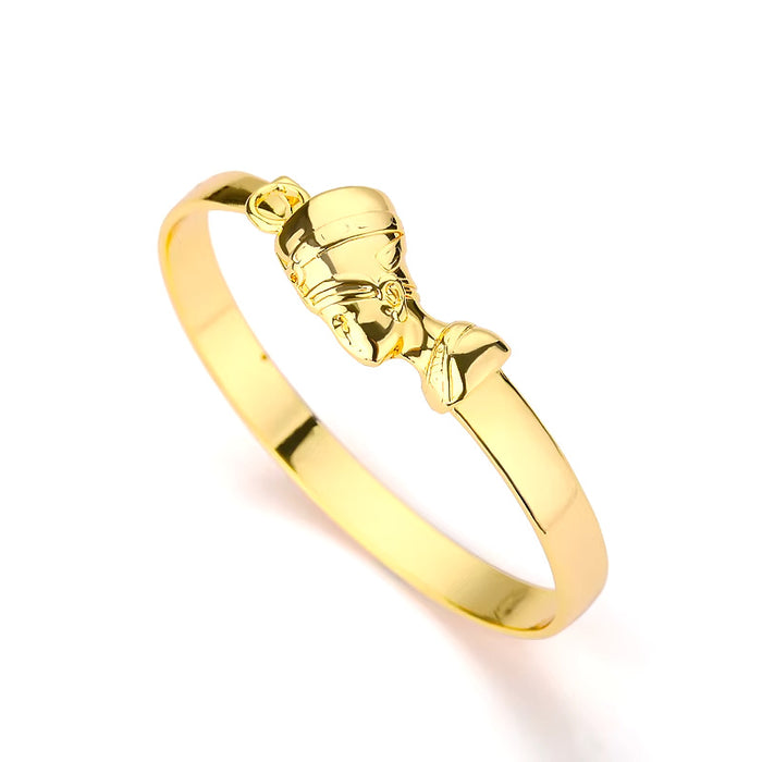 Wholesale hook bracelet gold plated copper bracelet