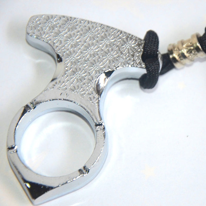 Wholesale Multifunctional Aluminum Alloy Finger Buckle Keychain JDC-KC-KB010