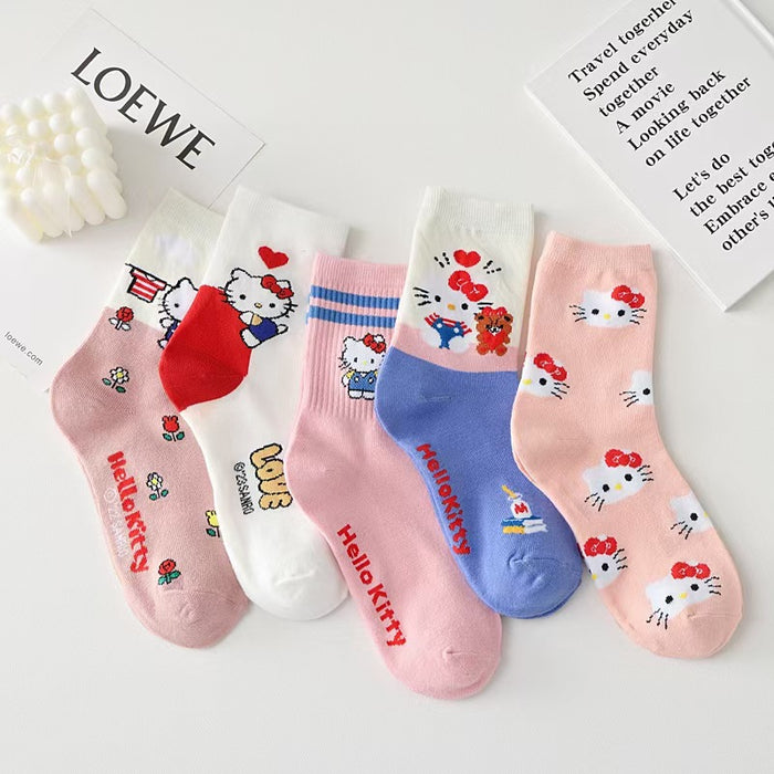 Wholesale Cartoon Mid-tube Cute Rabbit  Socks