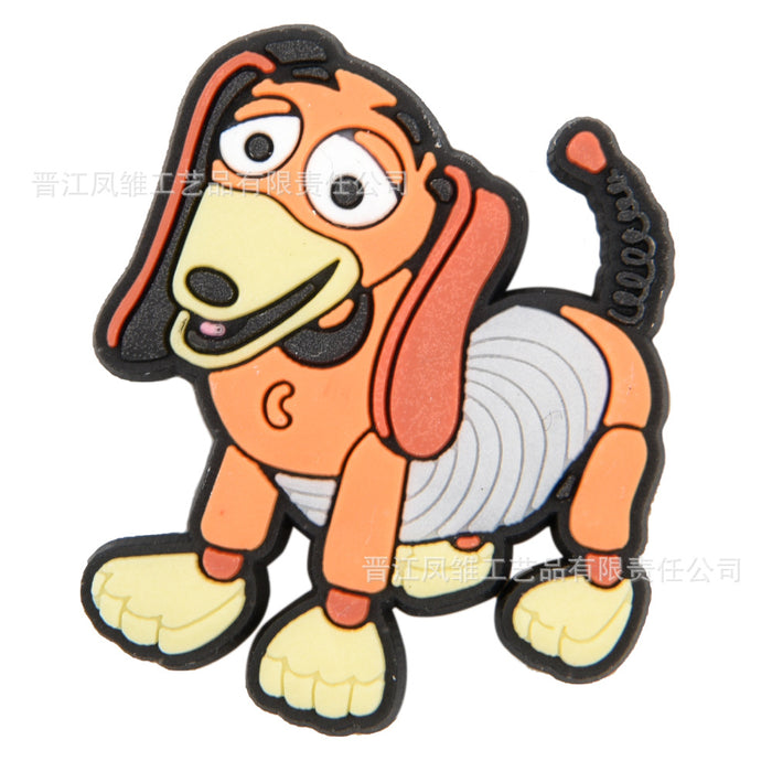 Wholesale 50pcs Cute cartoon Shoes Charms accessories