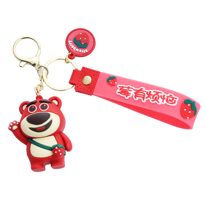 Wholesale Cute Cartoon Soft Rubber Doll Keychain JDC-KC-BoYue003