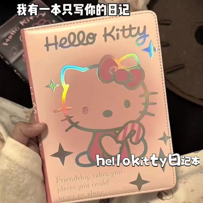 Wholesale PU Laser Gradient Notebook Cute Boutique School Notebook