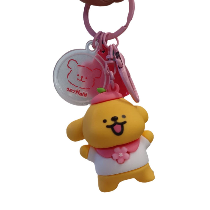 Wholesale PVC Cartoon Doll Keychain JDC-KC-KuangK019