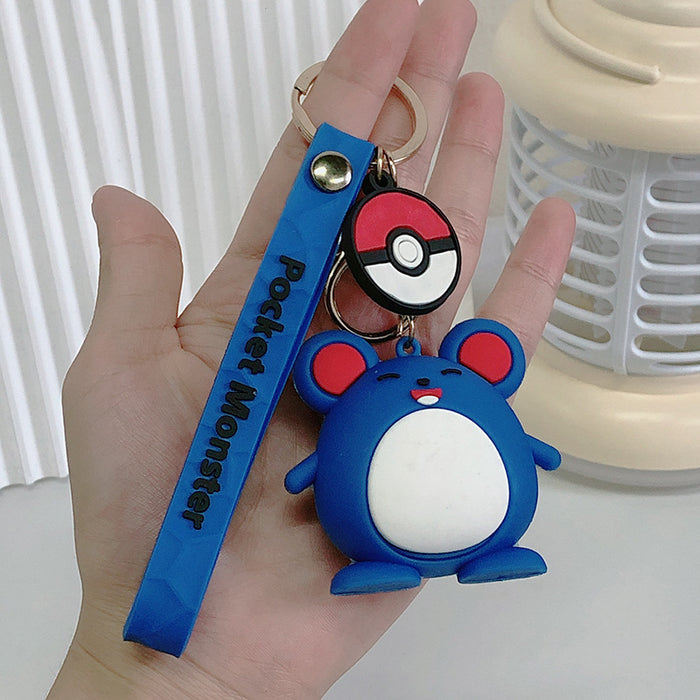 Wholesale Cartoon Cute PVC Keychains JDC-KC-MRan006