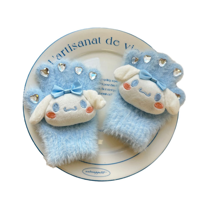 Wholesale Warm Gloves Baby Five-Finger Knitted Gloves