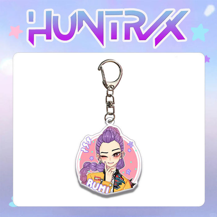 Wholesale 10pcs Acrylic Keychain Bag Pendant Accessories