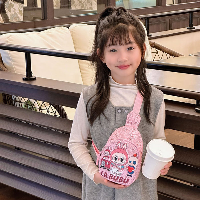 Wholesale Children' s Chest Bag Cute Cartoon Shoulder Bags