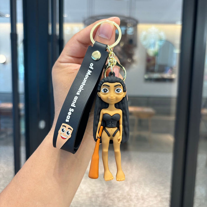 Wholesale Doll Silicone Keychain Bag Pendant Keychain