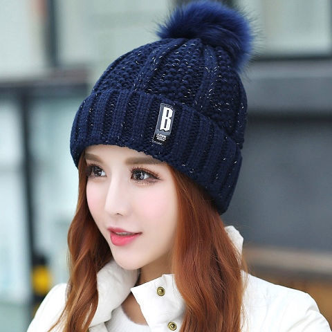 Wholesale Winter Wool Hats for Women with Fleece JDC-FH-JW007